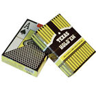 2 Deck Texas Hold Em 100  Plastic Playing Cards Poker Size Jumbo Compare 2 Copag