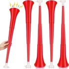 Collapsible Stadium Horn 24 Inch Vuvuzela Plastic Trumpet Horn Blow Horn Nois   