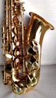 Gold Unbranded Student Alto Sax With E Z Tone Mouthpiece - Looks   Plays Great