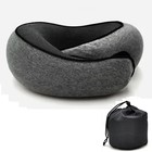 Neck Travel Pillow Memory Foam Neck Pillow Comfort Compact Ergonomic For Travel