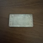 1 Oz Silver Plated Bar  999 Fine Mills Silver