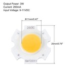 Cob Led Light Chip Beads 20mm 3w 260ma Energy Saving Bulb For Spotlight Flood   