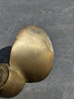 Vintage Brass 2 Blade Propeller Columbian Jgb 1222601 Nice 10 Inch