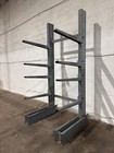 Meco 10 t Cantilever Racks - Single Sided - Lot   2 - 10  Uprights  8 - 36  Arms