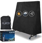 Flikes - Ping Pong Table Cover  600d  Pvc Coating  Waterproof  Fits 9x5 Tables