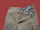 East German Military Strichtarn Rain Camouflage Summer Field Pants Nva New
