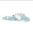 Jellycat Sky Dragon Large Blue Plush Stuffed Animal Toy Nwt And Dust Bag