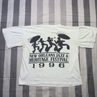 Vintage New Orleans 1996 Jazz Heritage And Festival T-shirt Double Sided Aop