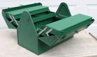 Kennedy Cantilever Toolbox Tool Chest 18  Usa Green Steel Portable Covered