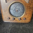Zenith Antique Tube Radio 6s229 Black Dial Tombstone Vintage 1938 6-s-229  2