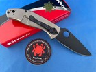 Spyderco C122tibkp Tenacious Knife Titanium Handle Black 8cr13mov Stainless 156v