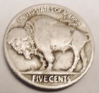 1920 P Indian Head  buffalo  Nickel    Cull      free Shipping  