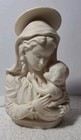Vtg Ceramic Mcm Madonna   Child Nightlight Table Lamp Religious Figurine Japan 