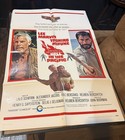 Vintage Original Movie Poster 1969  Hell In The Pacific  Lee Marvin   27    X 41   