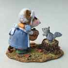 Wee Forest Folk Abigail s Acorn  Wff  M-714  Blue  Pilgrim Mouse   Squirrel 2021