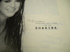 Shakira   thank You   for Making People s Dreams Come True 1998 Promo Display Ad