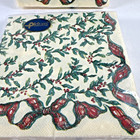 2x Vintage New Sealed Germany Christmas Napkins Paper Cocktail 10   x10    20 Count