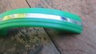 One Hoosier   Cabinet Drawer Pulls  Door Handles Green W  Metal Banding  10 5 8 