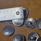 Lot Of 12 Tandy Leather 1943 Walking Liberty Half Dollar Replica Conchos