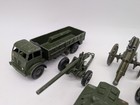 Dinky Military Toys Vehicles - Lot Of 8 Plus One Britains Plus Two Small Figures
