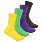 Women Warm Cozy Ankle Socks Crew Casual Solid Sport Ankle-high Fiber Socks Us