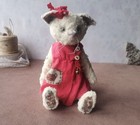 Kitty Teddy Handmade Cat Kitten Gifts Collectible Ooak Gift Animal Artist Doll