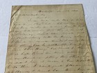 Civil War Letter From James T Hall Congress To Mcalester  References  100 Bond
