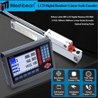 Lcd Digital Readout Dro Linear Kit Glass Scales Encodor For 9x42 Bridgeport Mill
