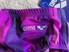 Vintage Arena Dune Brief Lycra Swim Briefs Mens 32 Purple Swimsuit Nos Nwt