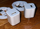 2x Oem Lightning Cable Wall Charger Adapter Apple Iphone 14 13 12 11 Xs