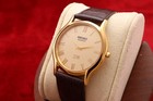 Rare Vintage Seiko Slim Gold Quartz Gentlemen s Wrist Watch