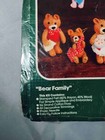 New Bucilla Christmas Heirloom 6 Bears Family Felt Stitchery Ornament Kit 48996