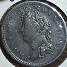 1823 Province Of Nova Scotia Half Penny Token  200  Year-old Canadian Beauty 