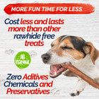 Fresh Farms Double Flavor Twists For All Dogs  70 Count Rawhide Free Chews Made