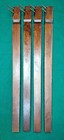 Vintage Set Of 4 Salvaged Wooden Tapered Table Legs 35 1 4  Long