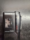Sony M-527v Microcassette-corder Voice Recorder Vor Tape Speed Control Black