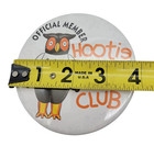 Rare Huge Hooters Kids Club 4  Pinback Button