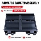 For 2022-2025 Jeep Wagoneer 68425775ac Front Radiator Shutter Assembly W motor
