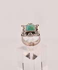 Carolyn Pollack Relios Sterling Silver Southwest Stamped Detail Ring Sz 9 25