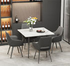 High-end Dinner Table 4-6 Seat For Kitchen Restaurant Cafe Marble Top No Chair