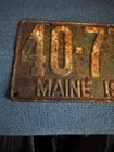 Pair Of 1932 Licence Plates Poor Condition 40 773