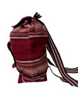 Backpack   Hippie Gear   Made In Mexico   Mochila  authentic Pinzon  Burgundy