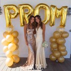 Aule 40 Inch Big Letter Balloon Gold K Large Foil Helium Alphabet Balloons A-z