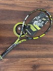 Babolat Pure Aero 100 Tennis Racquet  300g  Grip 2 string Set overgrip dampener