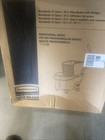 New Sealed Rubbermaid Fg758088yel Wavebrake 35 Quart Mop Bucket W  Ringer