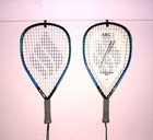 Ektelon Arc2 Catalyst Graphite  3 7 8  Two  2  Racquetball Racquets   Covers New