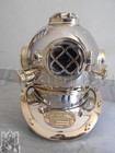Antique Style Brass Us Navy Diving Divers Helmet Deep Sea Replica Vintage Gift