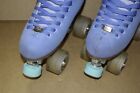 Vnla Parfait Microsuede Quad Outdoor Skates In Purple - Good Condition  Size 5