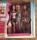 Barbie Glam Vacation Jet Includes 3 Dolls Brand New Factory Sealed Mattel 2009