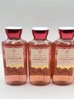 New Bath And Body Works Strawberry Pound Cake Body Wash 10 Oz Bottles Set Of 4